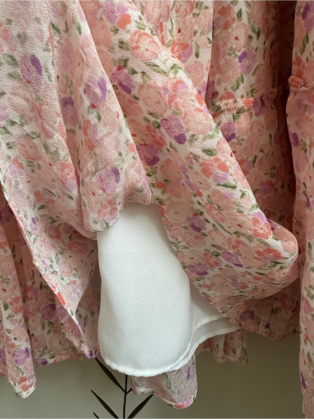 Hill House Ellie Nap Dress. Pansy Georgette Floral. S. EUC - Picture 7 of 10